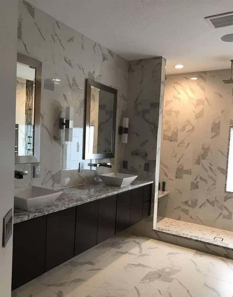 Walcott Residence Modern Bathroom Tampa by Lianis Moreau