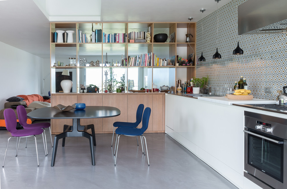Foto di una cucina minimal