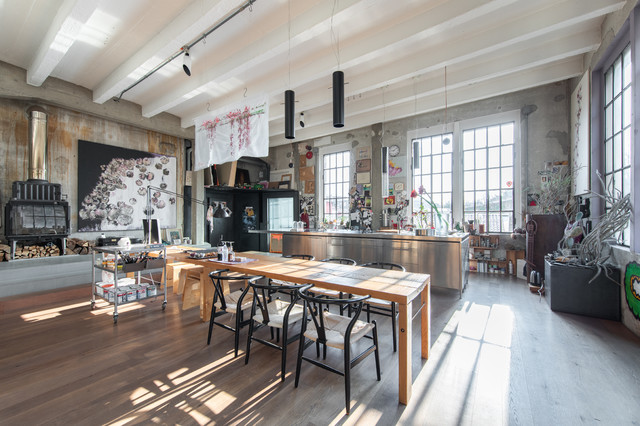 Artist's Loft Atelier Industriell Kök Milano av Artist's Loft Atelier Industriell Kök Milano av