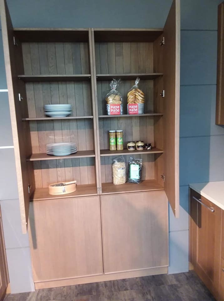Minimalist kitchen photo in Other