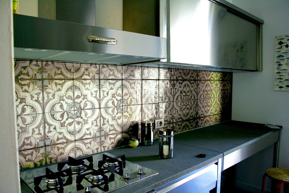 This is an example of a mediterranean kitchen in Catania-Palermo.