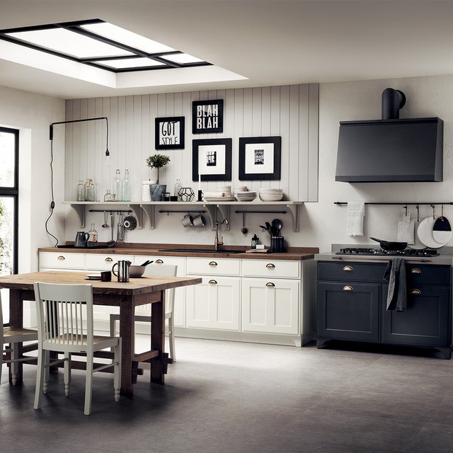 Favilla Shabby chic Style Kitchen Other by Scavolini