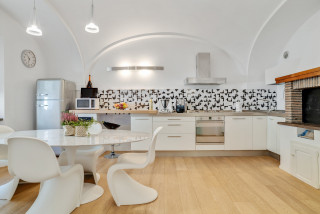 Cucina con pavimento beige : Foto e Idee per Ristrutturare e Arredare -  Ottobre 2022 | Houzz IT