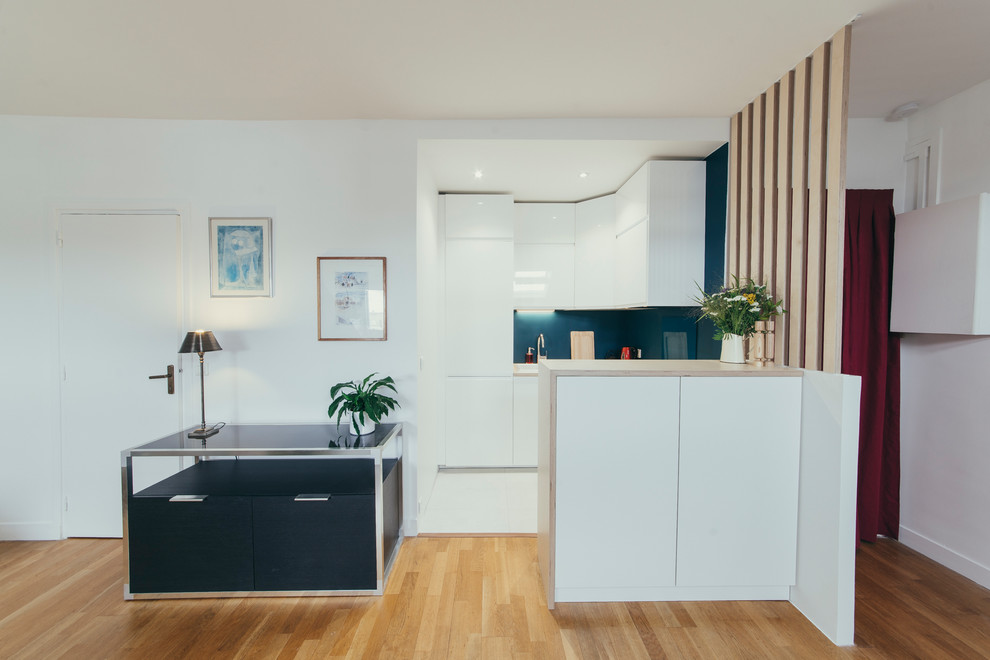 Aménagement d'une cuisine Boulogne Contemporain Cuisine Paris