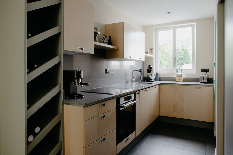 Aménagement d'une cuisine - Classique - Cuisine - Le Havre - par Sacha