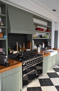 Cuisine Amenagee Sur Mesure Style Anglais Contemporary Kitchen Le Havre By Menuiserie Resbeut Houzz