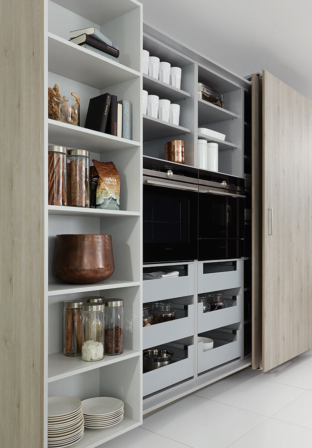 Cuisine Mélaminée Structurée Contemporary Kitchen Toulouse by