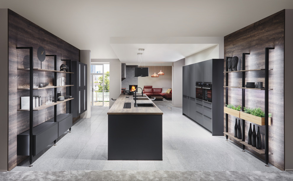 Cuisine moderne VELVET - Industrial - Kitchen - Other - by Ixina German ...