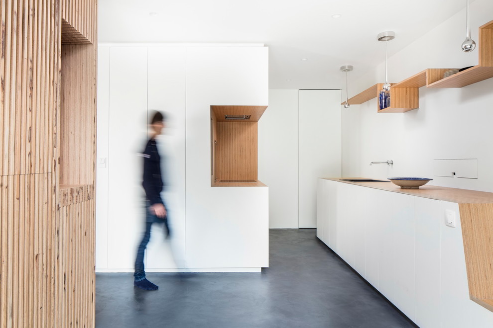 Example of a kitchen design in Paris