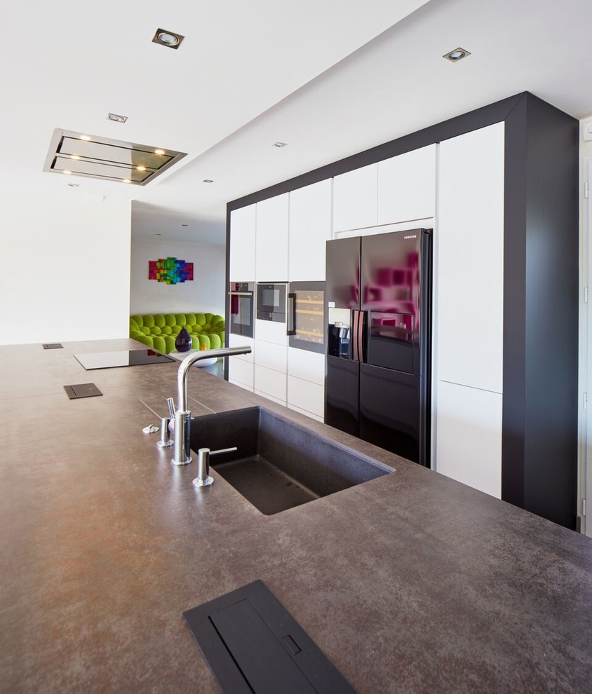 Magnifique cuisine avec ilot en Céramique @Neolith \