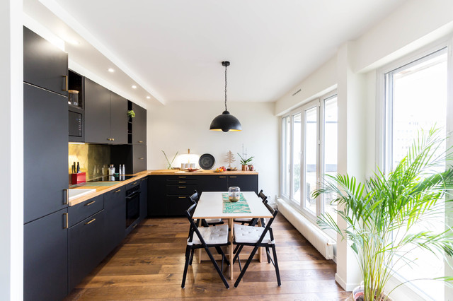 Metamorphose D Un Bel Appartement Parisien Scandinave Cuisine Paris Par Ojeda Group Btp