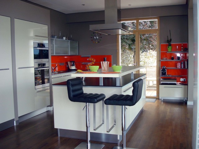 Nos Réalisations - Modern - Kitchen - Le Havre - by Distha Cuisines ...