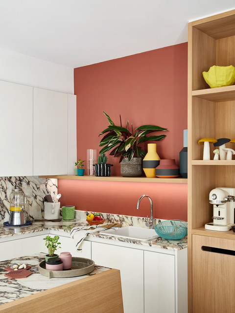 Paris 8 126m 北欧 キッチン パリ Blackstones Houzz ハウズ