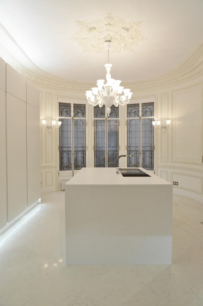 Renaissance Haussmannien - Contemporary - Kitchen - Paris - by Benlolo ...