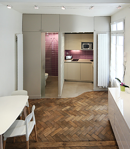 Ремонт отдельных помещений квартиры под ключ, комната, кухня, коридор.
