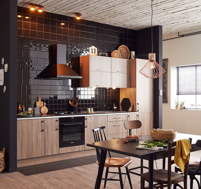 Cuisines - Shabby-chic Style - Kitchen - Lille - by Leroy Merlin OFFICIEL |  Houzz