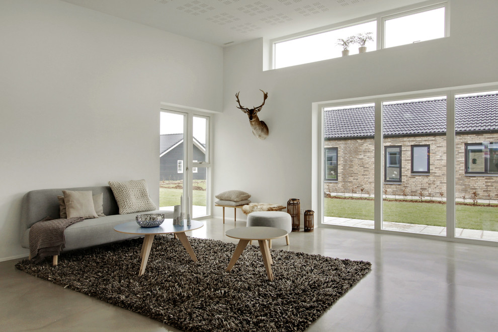 Inspiration for a scandi living room in Aarhus.