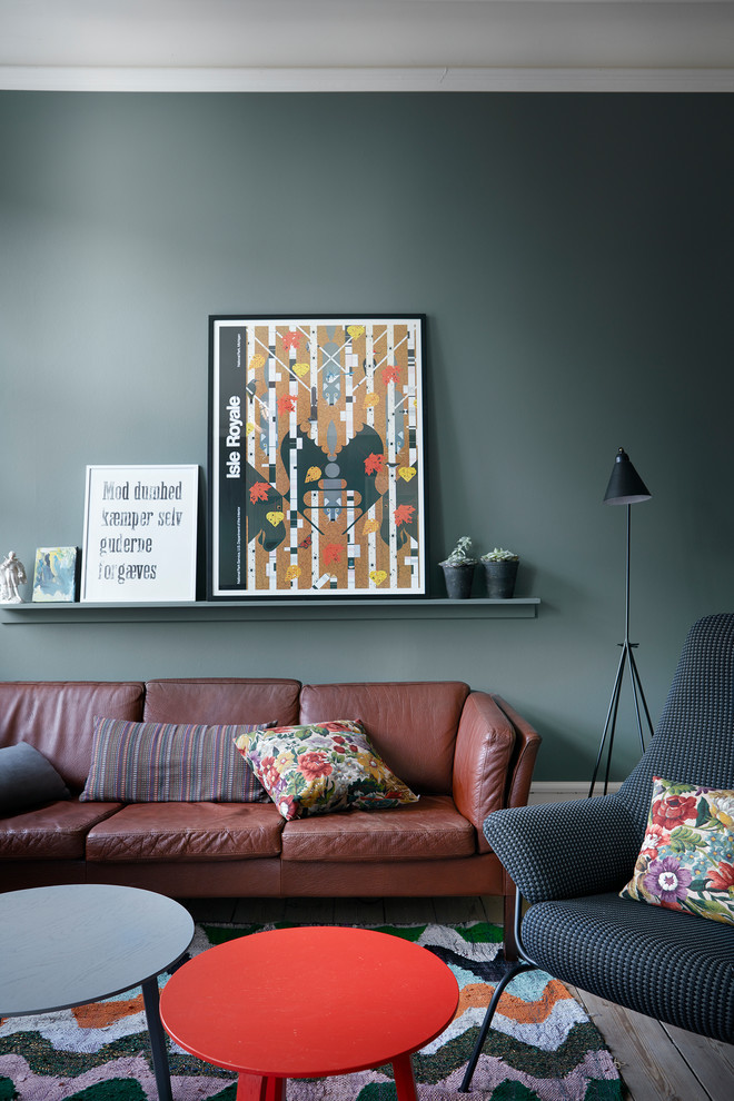 Photo of a scandinavian living room in Copenhagen.