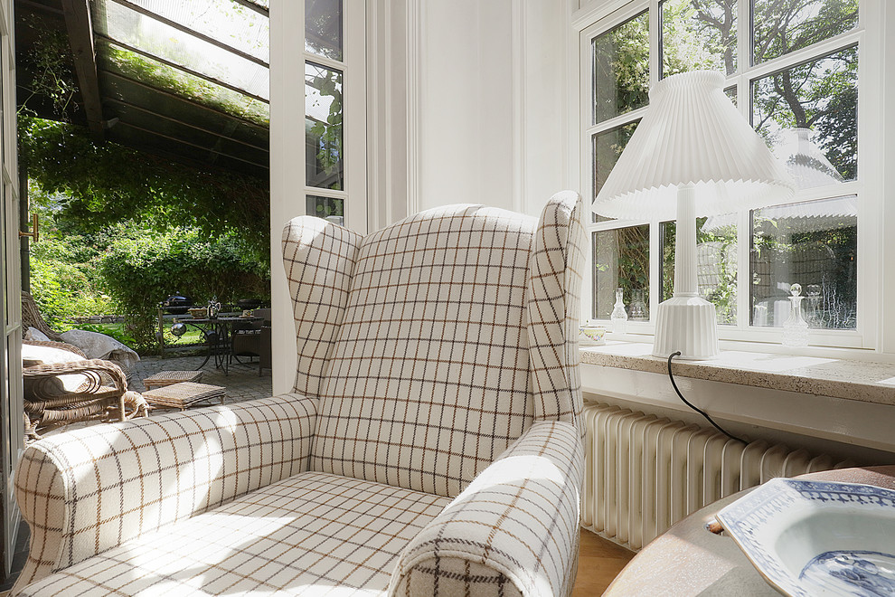 Inspiration for a country living room in Copenhagen.