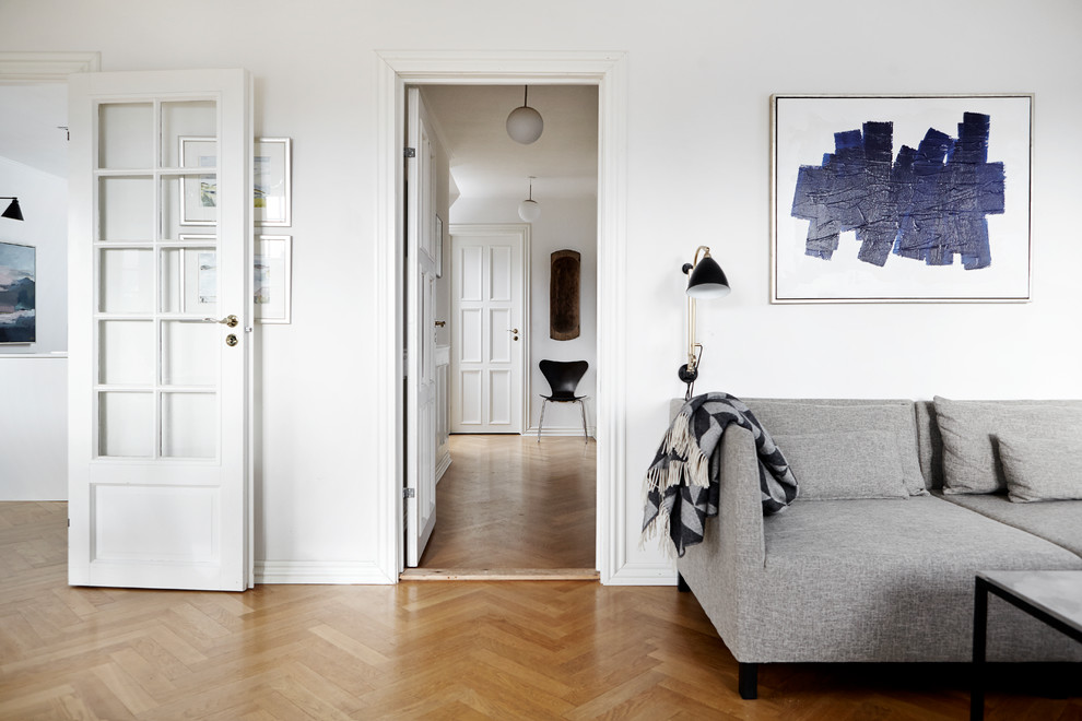 Photo of a scandinavian living room in Aarhus.