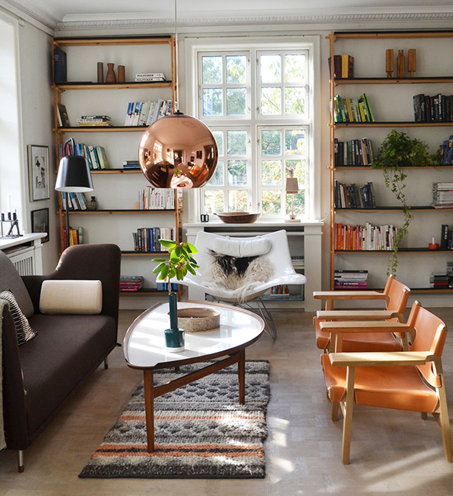 Design ideas for a scandinavian living room in Copenhagen.
