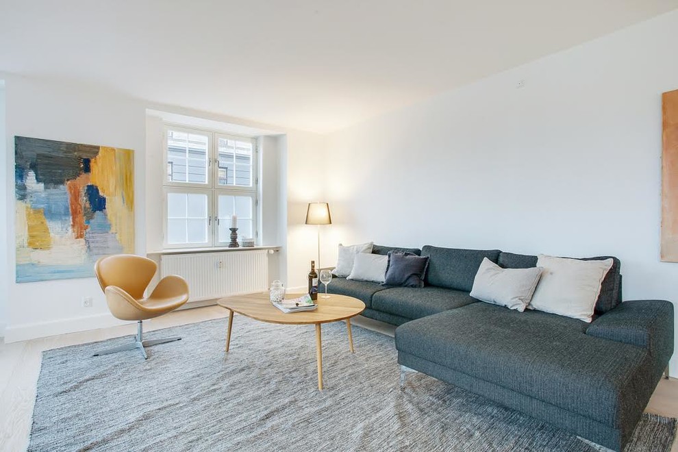 Luxury apartment in Copenhagen Scandinavian Living Room