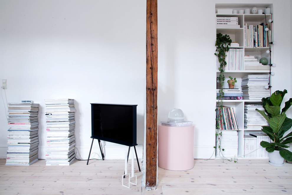 Example of a danish living room design in Copenhagen