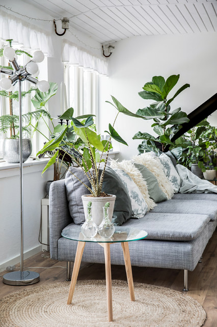 Stue med grønne planter - Eclectic - Living Room - Copenhagen - by Heidi  Jørgensen | Houzz IE