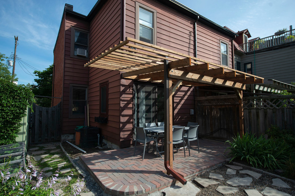 10' x 12' Wood Pergola Modern Terrace Ottawa by Mjolnir