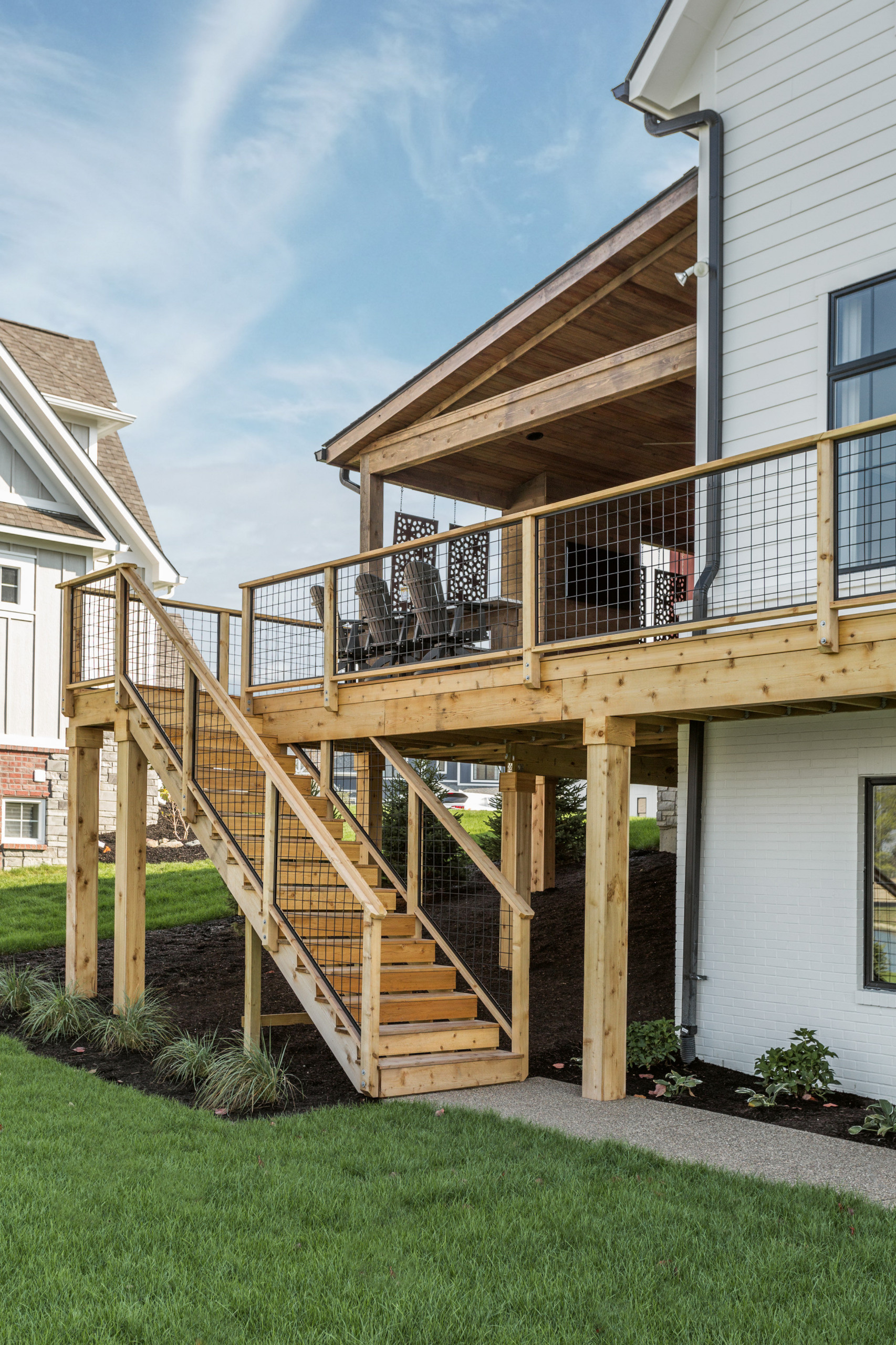 75 Beautiful Farmhouse Outdoor Kitchen Deck Pictures Ideas December 2020 Houzz