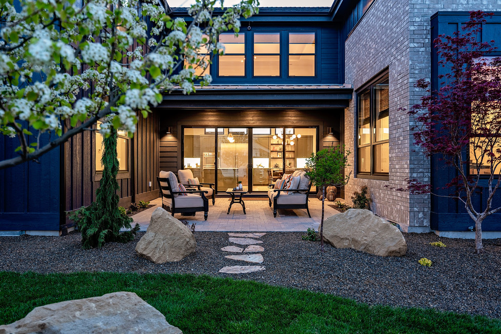 This is an example of an industrial terrace in Boise.