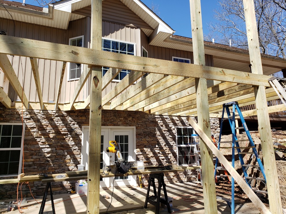 2nd Story Deck Traditional Deck Other by IN & OUT Home