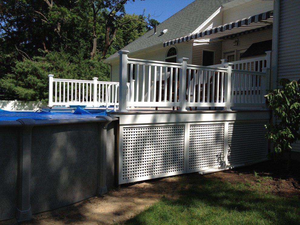 Agawam MA Pool Deck Terrasse Boston von Home & Hearth Remodeling