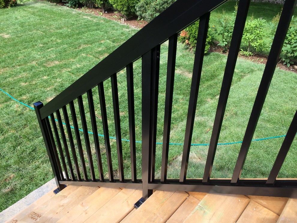 Aluminum Railings Contemporary Deck Toronto by Renaissance Rail