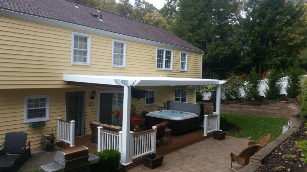 Arcadia Louvered Roofs for decks Traditional Deck Other by Adjustable Patio Covers, NE