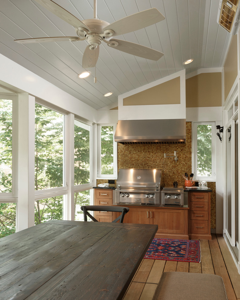 Arlington VA Basement Rec Room Screened Porch Bath Renovations