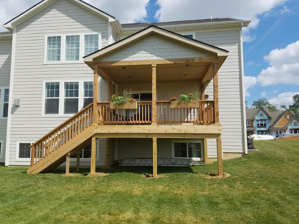 Custom Deck Deck Indianapolis by Lunar Decks Houzz