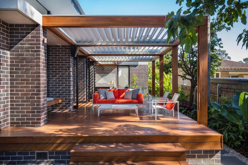 Artarmon Bungalow Pavilion Extension Contemporary Deck Sydney