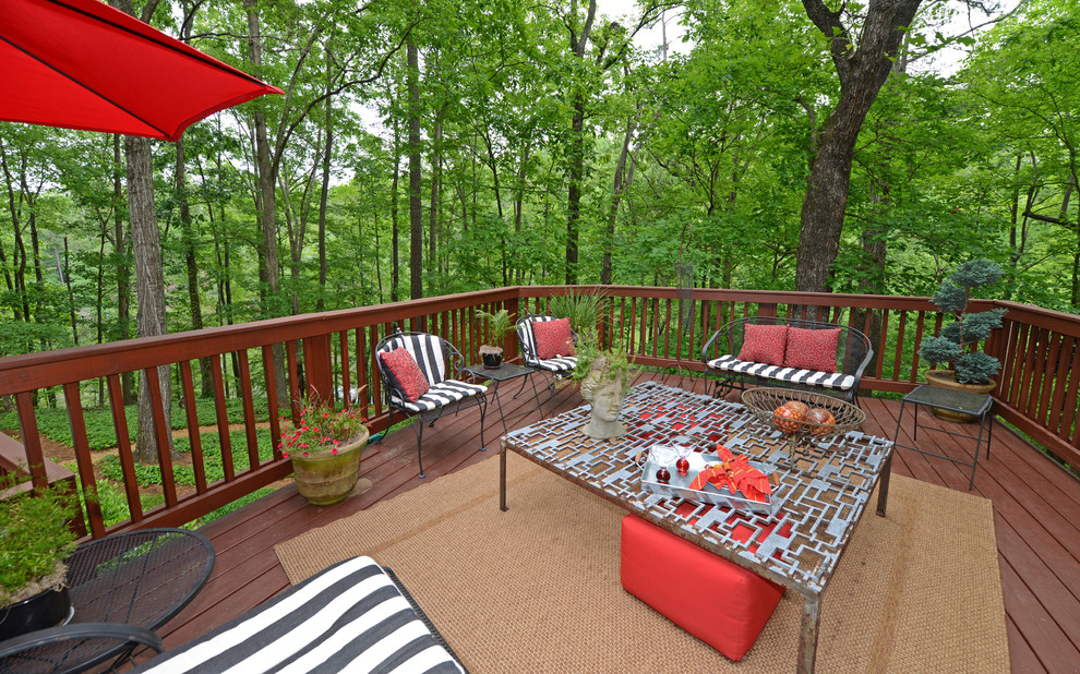 Atlanta Custom Homes Traditional Deck Atlanta by