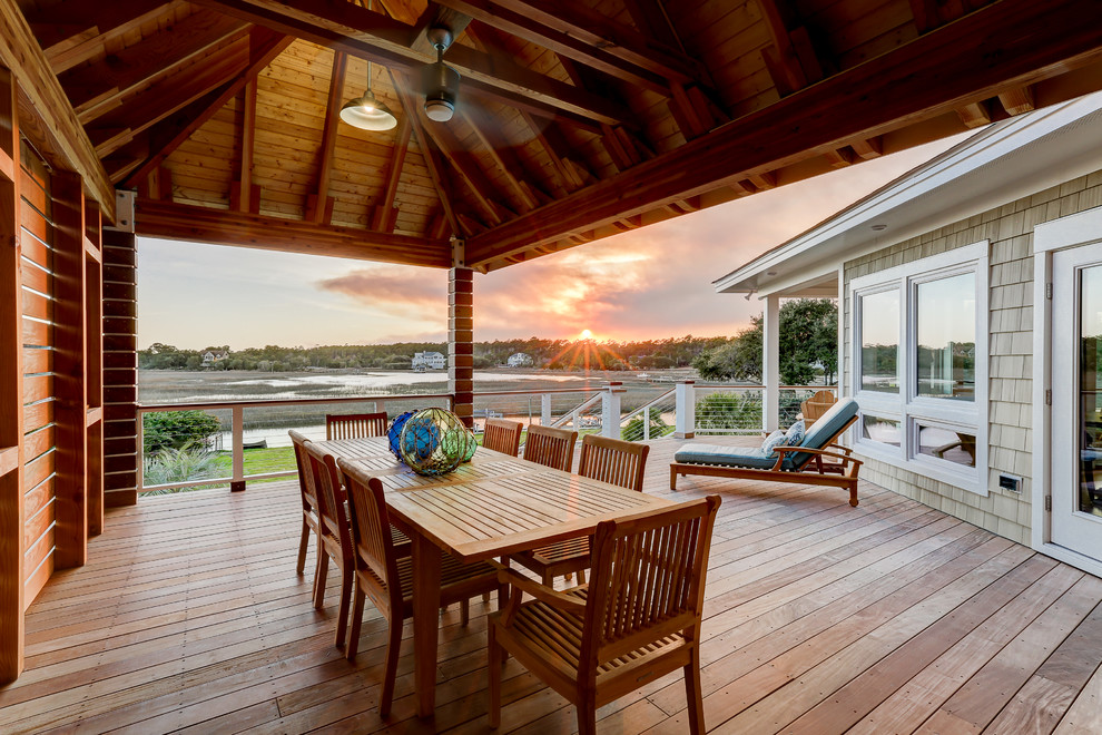 Baja Beach House - Beach Style - Deck - Other - by Big Sky Design | Houzz