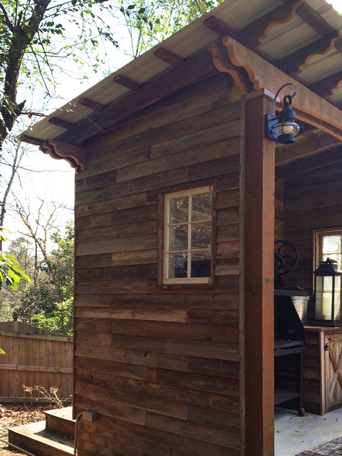 Bbq Sheds Rustikal Terrasse Atlanta Von Atlanta Decking Fence Co Inc