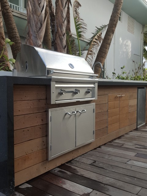 BBQ Station Belle Meade - Contemporary - Terrace - Miami - by ARY Concept |  Houzz IE