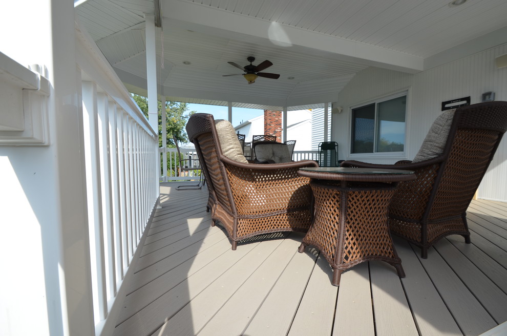 BC&L Custom Deck, and finished Roof Traditional Deck Philadelphia