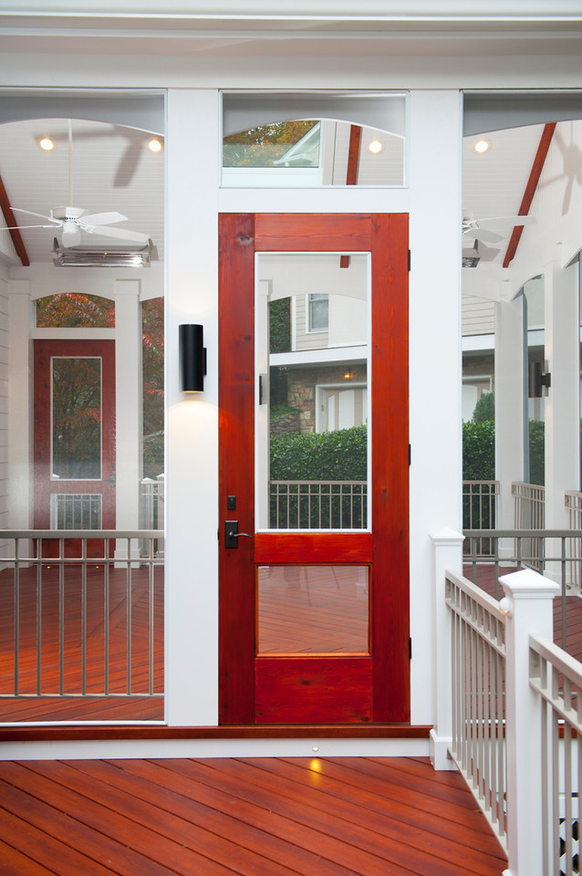 Bethesda, Maryland Screen Porch Traditional Deck DC Metro by