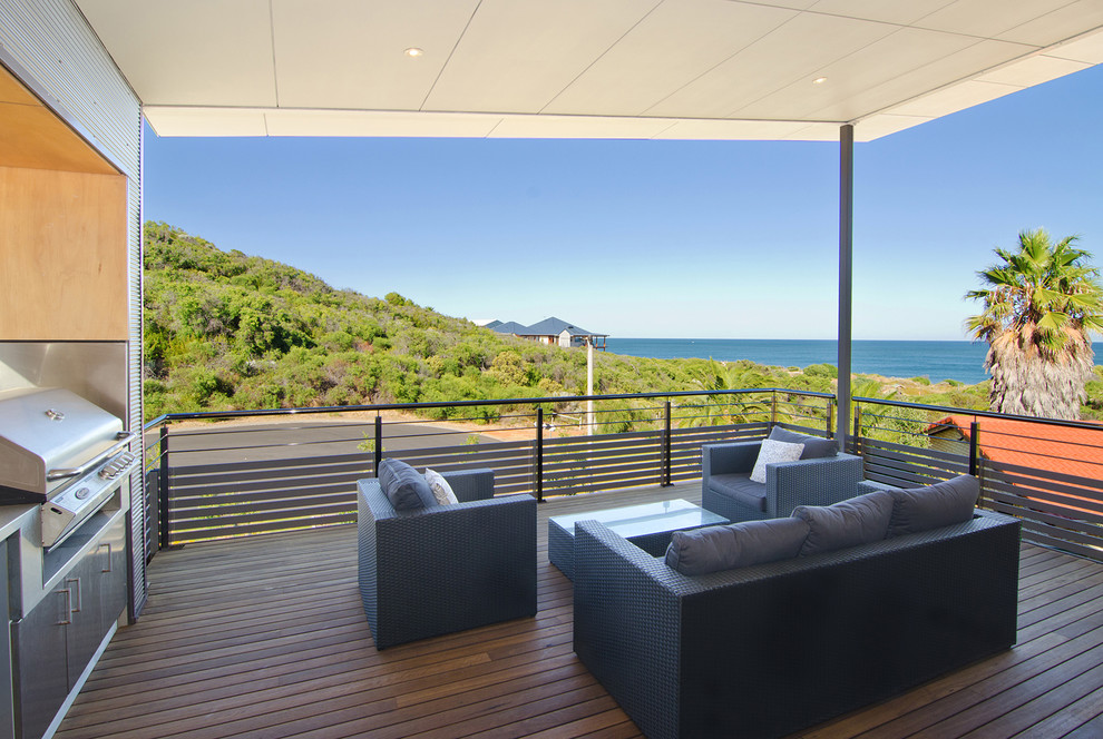 Binningup Beach House Beach Style Deck Perth by NuLook Windows