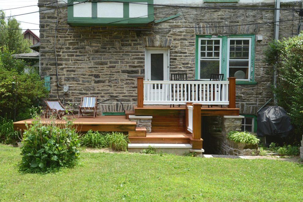 This is an example of a classic terrace in Philadelphia.