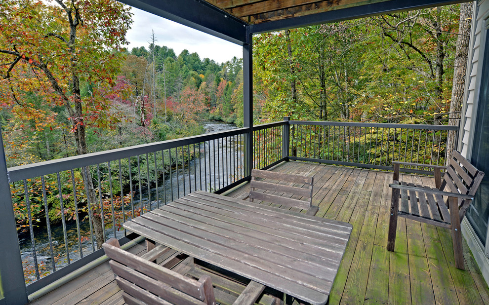 Design ideas for a modern terrace in Atlanta.