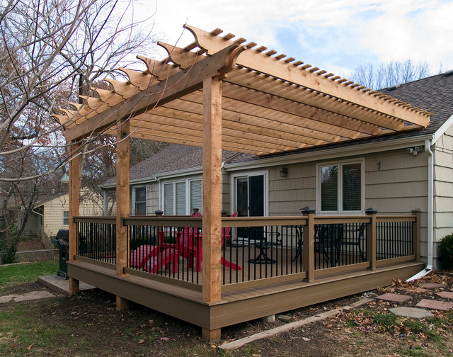 How to Attach a Pergola to a Composite Deck 