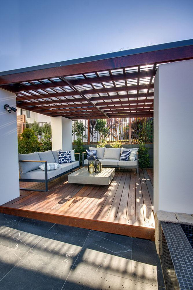 Brisbane Show Home Decks and Pergolas Contemporary Deck Brisbane by DeKing Decks