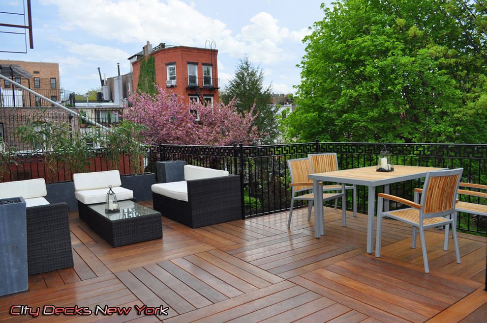 Brooklyn Heights Cumaru Modular Deck City Decks New York, LLC